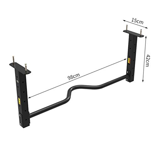 XEWNEG Montado Pared Acero Pull-up Bar, Gimnasio Casa Entrenamiento De La Fuerza Maquinaria En Hombres y Mujeres, con Altura Ajustable Barra Cruzada, Instalación Techo, 200Kg Carga (Color : Style3)