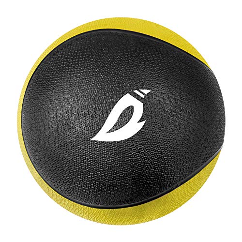 XGEAR Balón Medicinal 4,5-7,3 kg - Calidad de Gimnasio Profesional, Slam Ball Balón Medicinal Antideslizante Ideal para los Ejercicios de Functional Fitness