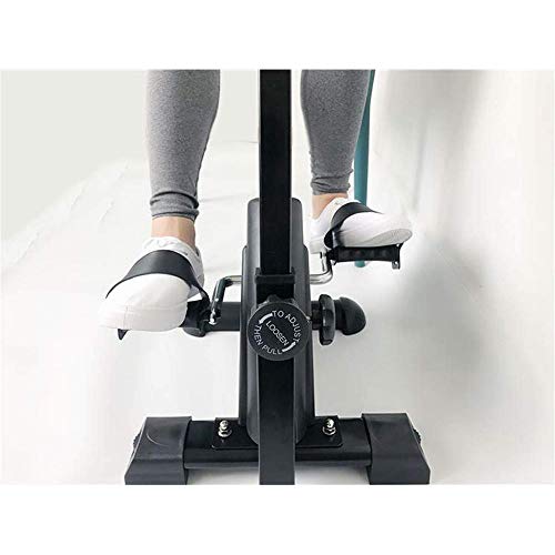 XHLLX Pedal Portátil Ejercitador - Mano, Brazo Y Pierna Máquinas De Ejercicios Venta Ambulante con El Monitor LCD - Ajustable Aparatos De Ejercicios De Rehabilitación para Personas Mayores