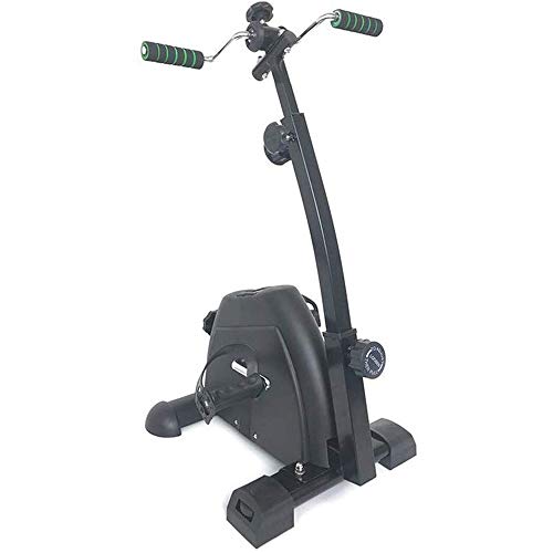 XHLLX Pedal Portátil Ejercitador - Mano, Brazo Y Pierna Máquinas De Ejercicios Venta Ambulante con El Monitor LCD - Ajustable Aparatos De Ejercicios De Rehabilitación para Personas Mayores