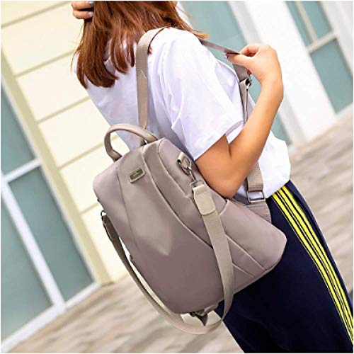 Xiaohuanxi Bolso Venta Caliente Mujeres Bolsa De Viaje Antirrobo Mochila De Tela Oxford Mochilas Casuales De Gran Capacidad Mochilas Negras Unisex # Sw