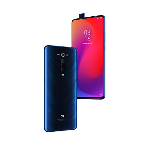 Xiaomi Mi 9T Pro – Smartphone con Pantalla AMOLED Full-Screen de 6,39" (Qualcomm SD 855, Selfie Pop-up, Triple Cámara de 13 + 48 + 8 MP, 4000 mAh, con NFC, 6+64 GB), Azul Glaciar [Versión española]