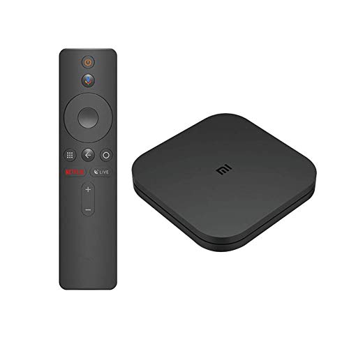 Xiaomi Mi Box S 2GB RAM + 8GB Storage Lecteur multimédia 4K Ultra HD Avec télécommande Bluetooth, HDR 4K, Audio Dolby, DTS HD, Android 8.1