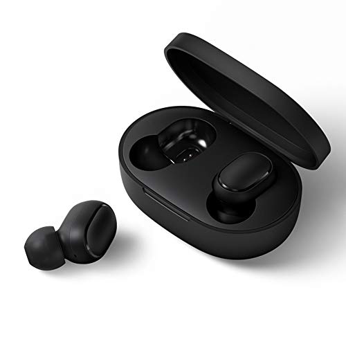 Xiaomi Mi True Wireless Earbuds Basic - Auriculares inalámbricos, Bluetooth con verdadero sonido estéreo con micrófono, Negro