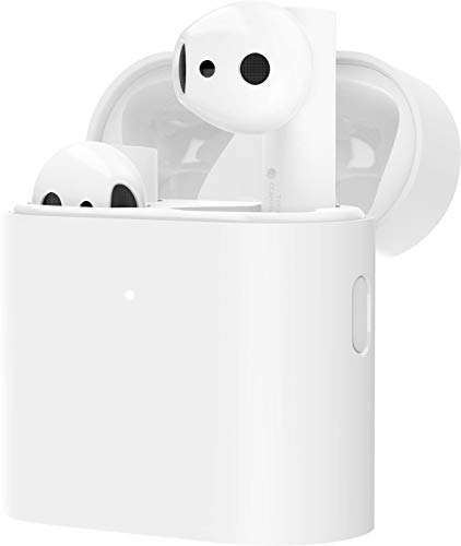 Xiaomi Mi True Wireless Earphones 2, Auriculares inalámbricos sin Cables, conexión Bluetooth 5.0, Control Doble Tap, Audio Codec SBC, AAC, LHDC, Compatible con Dispositivos iOS y Android