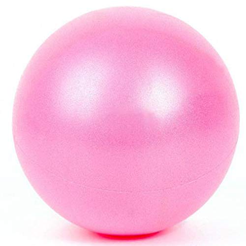 Xinlie Pelota Pilates Pequeña Pelota Fisioterapia Mini Pelota de Ejercicio 25cm Pilates Yoga Ejercicio Gimnasia Fitness Pilates Pelota Equilibrio A Prueba de Explosiones Ball (Rosa)