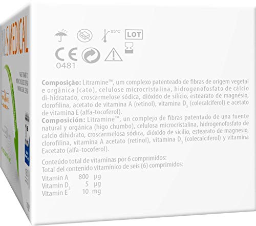 XLS Medical Captagrasas para Perder Peso, Capta 28% de la Grasa Ingerida (1), Comprimidos para Adelgazar, 1 Mes de Tratamiento, 180 comprimidos