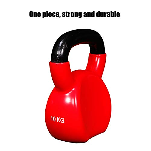 XMH Pesas Libres De Kettlebell para Ejercicios De Entrenamiento De Fuerza, Pesas Rusas De Competición De 4 A 20 Kg, Entrenamiento De Fuerza, Entrenamiento En Casa Y Gimnasio,10kg