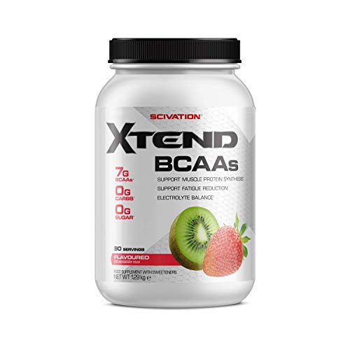 XTEND Original - Suplemento de BCAA en polvo - Kiwi y fresa | Aminoácidos de cadena ramificada | 7 g de BCAA con electrolitos para una mayor hidratación y recuperación | 90 raciones