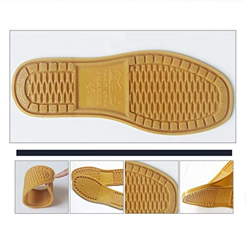 Xu-shoes Antideslizante Suela de Goma Tai Chi Zapato, Tradicion Beijing Viejo Durable Artes Marciales Zapatos de Tela, Labor Zapatillas (Size : M EUR 44)