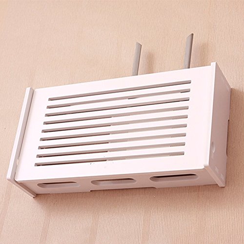 yazi Wall Hanging Decoration Wifi Router Shelf TV Set-top Box Storage Large