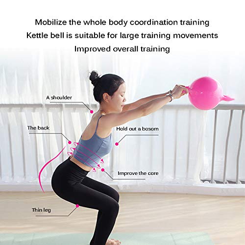 YChoice365 Yoga Fitness Kettle Bell, Pesas Rusas con Pesas Ajustables para Pilates