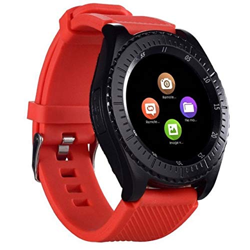 YEQUANHUA Inteligente del Reloj, la Correa más Nueva del Reloj Inteligente de Pantalla táctil de Bluetooth Z3 del Cuero Reloj de Pulsera con Ranura for Tarjeta SIM de la cámara del TF for el teléfono