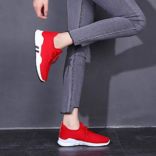 Yesmile Zapatos de mujer❤️Zapatos Las Mujeres Que Ejecutan a los Entrenadores ataviar Plano Cómodo Gimnasio Deportivo Zapatos Deportivos Zapatos Casuales