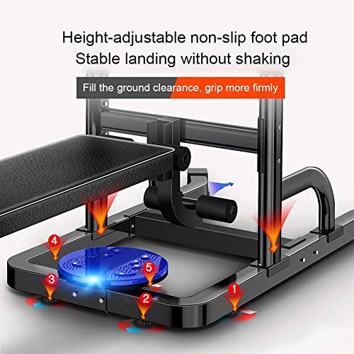 YF-SURINA Equipo de deportes de interior Stepper, Fitness Pedal Fitness Estación de entrenamiento multifuncional para el hogar, Estación de inmersión paralela Barras Cross Training Fitness Home Gym P