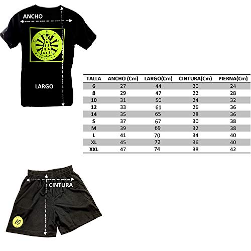 YISAMA Conjunto de Deportes Personalizado Camisetas y Pantalon Corto. Camiseta y Pantalón Corto Técnico.