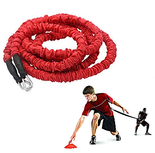 YNXing Carga Juego de Entrenamiento de Fuerza explosiva Entrenamiento de Fuerza Resistencia Cuerda Mejorar Fuerza Velocidad y Muscular … (3m Kit)