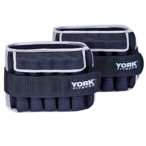 York Fitness 2 x 5kg Pesas de tobillo