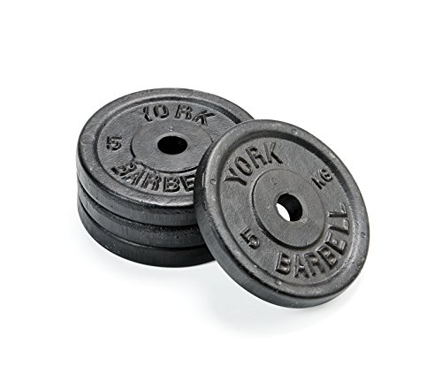 York Fitness X4 - Disco de Hierro Forjado Talla:2.5 kg