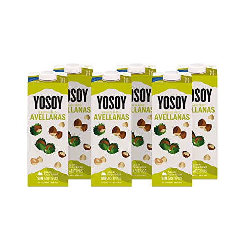 Yosoy - Bebida de Arroz con Avellanas - Caja de 6 x 1L