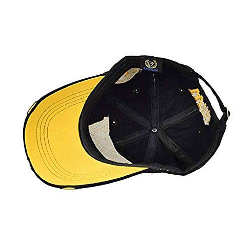 Yutdeng Gorra de Béisbol de Algodón con Sombra de Sol Moda Unisex Béisbol Verano Sombreros Hip Hop Gorra Retro Clásico Sombrero Deportes al Aire Libre