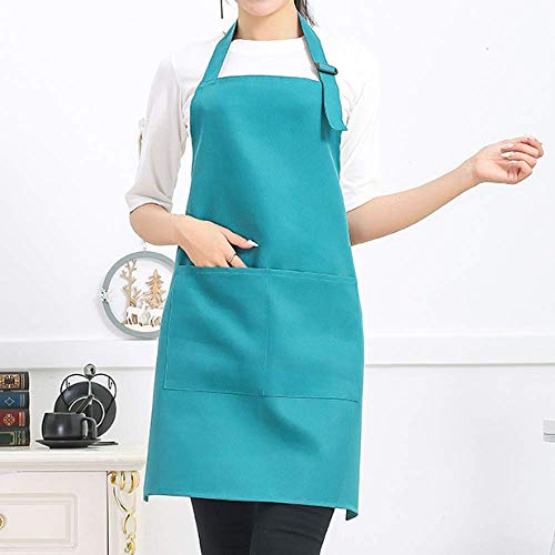 YXDZ Delantal Hogar Cocina Fruta Cadena De Supermercados Trabajo Japonés Mujer Coreana Moda Impermeable A Prueba De Aceite Cocina Cintura Verde
