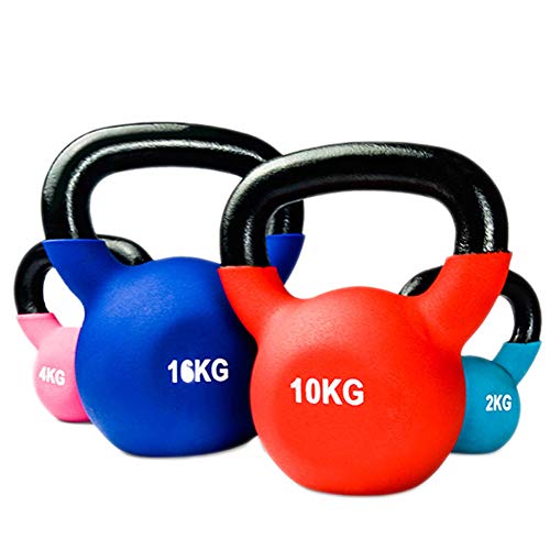 YXST Kettlebell 2kg/4kg/6kg/8kg/10kg/12kg/14kg/18kg/20kg Equipo De Entrenamiento De Gimnasio En Casa Fuerza Fitness Entrenamiento con Pesas Pilates,2KG