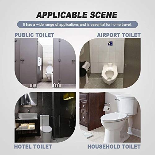 YZCH Paper Toilet Seat Covers,10/20Pcs Travel Toilet Cover Non-Woven Hotel Toilet Seat Covers