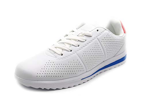 Zapatillas Blancas Hombre Casual Muy Transpirable y Ligero Deportivo Blanco