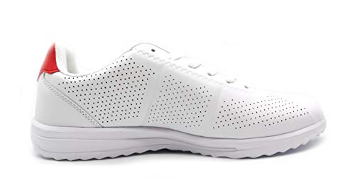 Zapatillas Blancas Hombre Casual Muy Transpirable y Ligero Deportivo Blanco