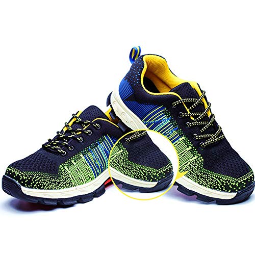 Zapatillas Deportivas de Mujer Gimnasio Zapatos Running Deportivos Fitness Correr Casual Ligero Comodos Respirable 36-46 (Color : Green, Size : 36)