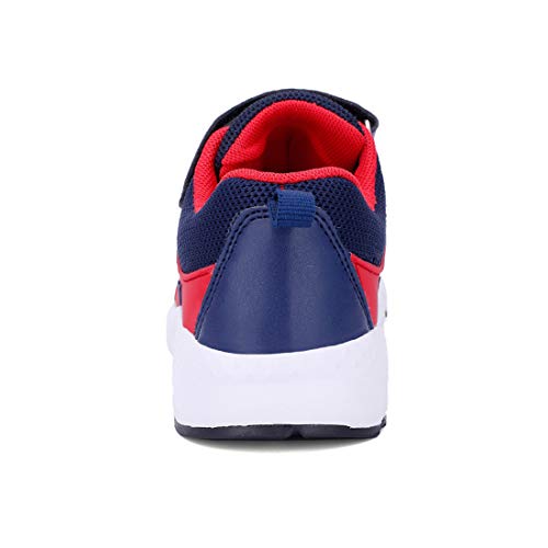 Zapatillas Niños Unisex Ligero Entrenadores para Paseos Caminatas Jogging Colegio  Azul-Nuevo 32 EU