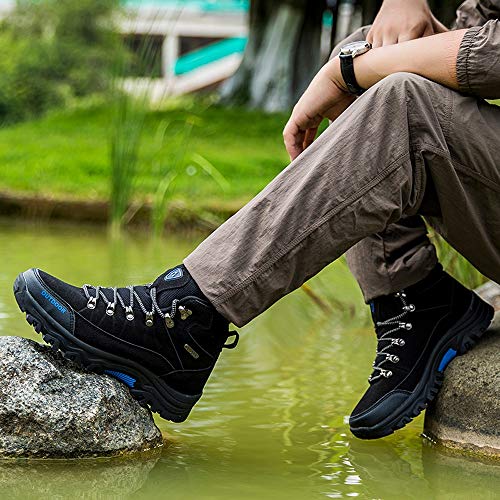 Zapatillas Running Hombre Botas montaña Impermeables Hombre,ZARLLE Botas Hombre Bota Trekking Hombre Zapatillas Hombre Outlet Deportes Sapatos montaña Zapatos de Low Senderismo