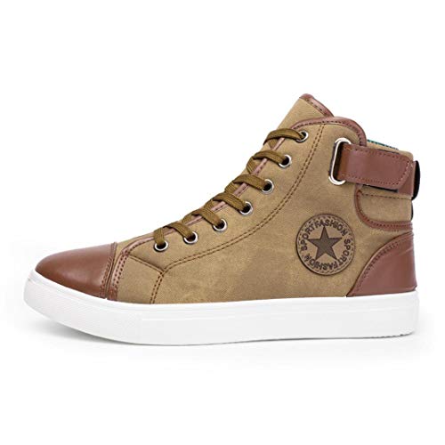 Zapatos de pareja, Covermason Casual par Zapatos Botas High Top Canvas