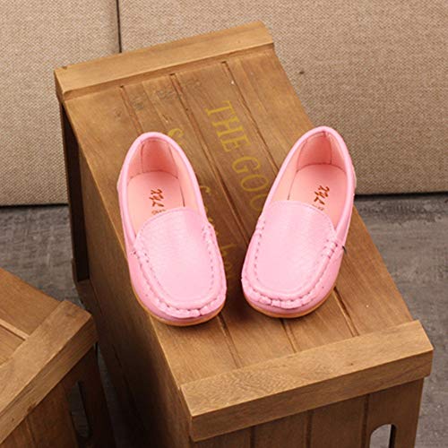 Zapatos para bebé Riou Zapatos de Frijoles con Guisantes Cuero Antideslizante para Niños y Niñas Zapatos Casuales Zapatilla de Deporte Calzado