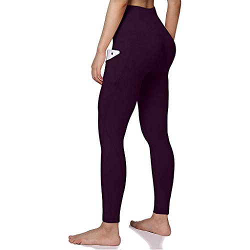 ZARLLE Leggings Deporte Mujer Pantalon Elastico Mujer Mallas de Deporte,Ropa Gimnasio Pantalones Mujer Yoga Pants Largos Leggins Push up Mujer Chandal Mujer