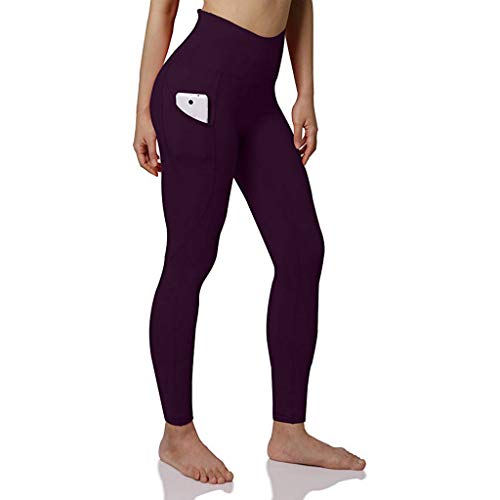 ZARLLE Leggings Deporte Mujer Pantalon Elastico Mujer Mallas de Deporte,Ropa Gimnasio Pantalones Mujer Yoga Pants Largos Leggins Push up Mujer Chandal Mujer