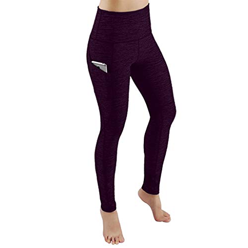 ZARLLE Leggings Deporte Mujer Pantalon Elastico Mujer Mallas de Deporte,Ropa Gimnasio Pantalones Mujer Yoga Pants Largos Leggins Push up Mujer Chandal Mujer