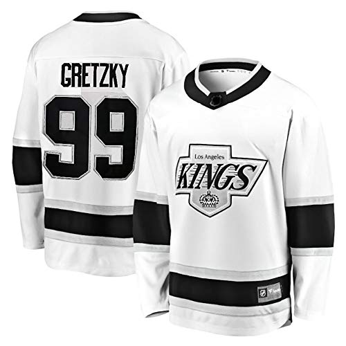 ZGRNB Camiseta de Hockey para Hombre Los Angeles Kings # 11 Kopitar # 99 Gretzky # 32 Quick Jersey # 8 Ropa Deportiva Camiseta de Manga Larga con Chaleco Superior