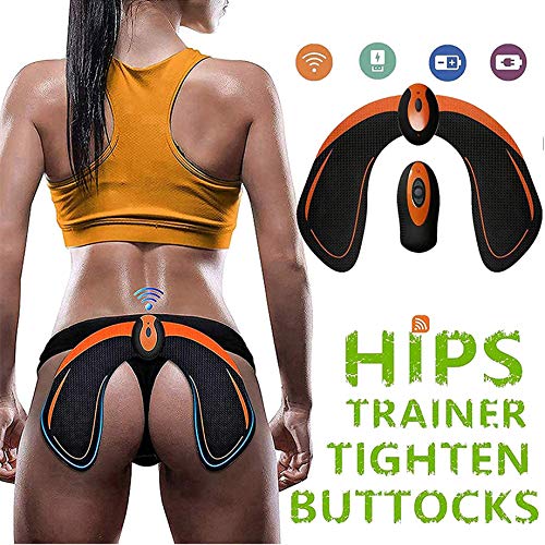 ZHENROG Electroestimulador Muscular Gluteos,EMS Gluteos Estimulador,HipTrainer,Estimulador Muscular Ejercitar Gluteos USB Recargable(Hombre y Mujer)