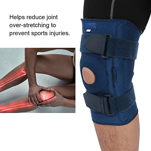 ZJchao Rodilleras Ligamentos, Rodilleras Deportivas Transpirables Rodilleras amortiguadoras Senderismo Correr Soporte de Rodilla con arandela Soporte de Banda de Rodilla Deportivo(L)