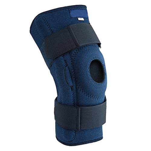 ZJchao Rodilleras Ligamentos, Rodilleras Deportivas Transpirables Rodilleras amortiguadoras Senderismo Correr Soporte de Rodilla con arandela Soporte de Banda de Rodilla Deportivo(L)