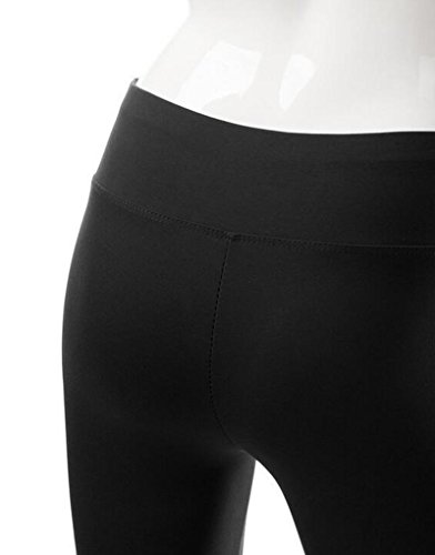 ZKOO Mujeres ólido De Las De Color Elástico En La Cintura Lazo Suelto Pierna Pantalones Casual Corredores Gimnasio Corriendo Ejercicios Deporte Al Aire Libre Pantalones XL