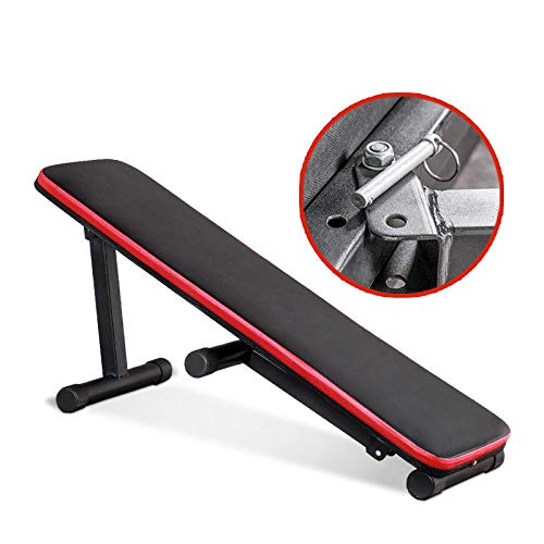 ZLBZBB Banco Multifuncional con Mancuernas, Prensa de banca Plegable, banqueta con Forma de Ave Plana, Silla para Ejercicios de Fitness Abdominales, Equipos de Gimnasia