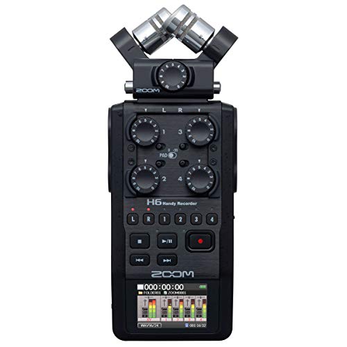 Zoom H6-BLK/IFS - grabadora de 6 pistas - interface USB - Black Edition