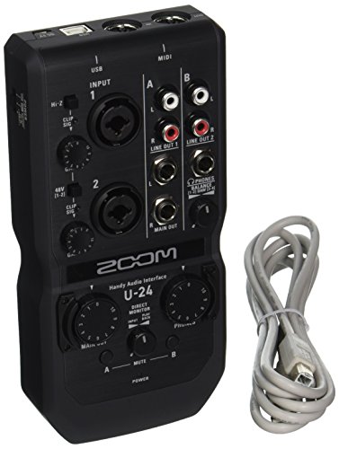 Zoom U24 interfaz audio 2 in/4OUT