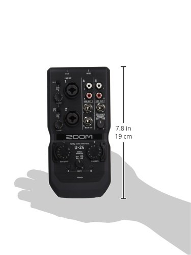 Zoom U24 interfaz audio 2 in/4OUT