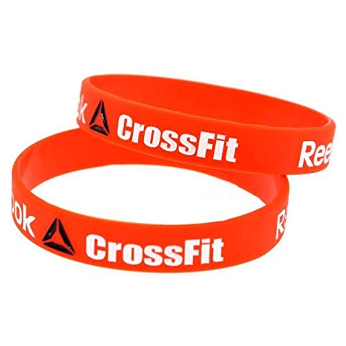 ZWH El Comercio Exterior Plataforma de Venta de Reebok Crossfit Suave de la muñeca de Silicona Pulsera Banda de los Deportes de Moda y de la Aptitud (Color : Black)