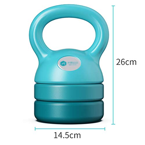 ZXQZ Pesa de Gimnasia Mancuernas, Kettlebell Ajustable 5LB / 8LB / 9LB / 12LB Fitness Kettlebell Entrenamiento con Mancuernas Equipo de Sentadillas Deportivas Kettlebells Mancuerna pequeña