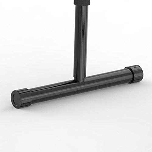 ZzheHou Barra Paralela Practica Parallel Rod Heavy Push Rod Frame Fitness Home Gym Water Rod Estabilidad Estabilizador Equipo De Entrenamiento De Fuerza (Color : Black, Size : 62x39x81cm)